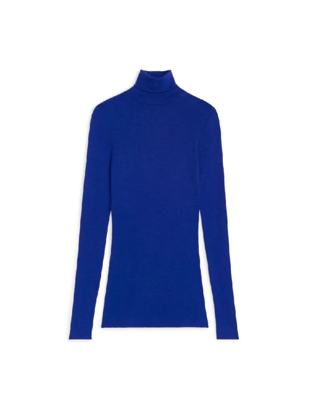 ARKET 100% Merino Wool Sheer Turtleneck – Blue – Size XS (New)